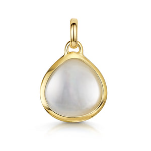Moonstone Gemstone - Gold