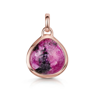 Ruby Zoisite Gemstone - Rose Gold