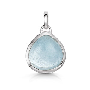 Aquamarine Gemstone - Silver