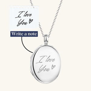 Custom Design Locket - Silver