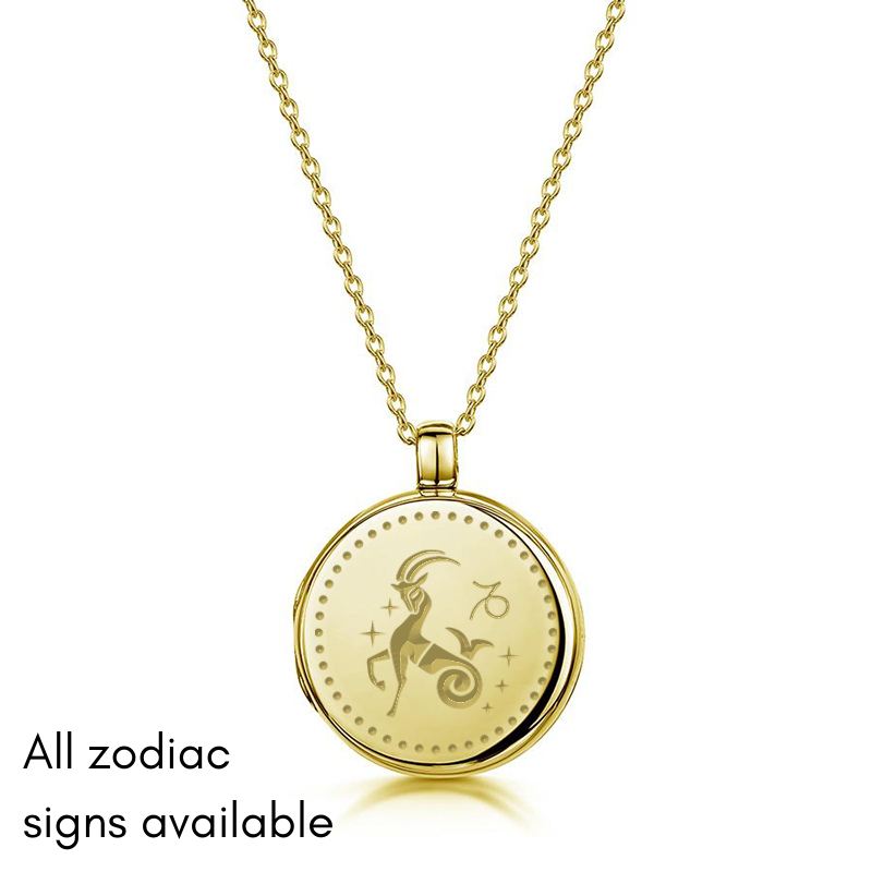 Zodiac locket - Horoscopeaz.com