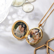 Load image into Gallery viewer, Large Tree of Life Personalised Locket – Gold
