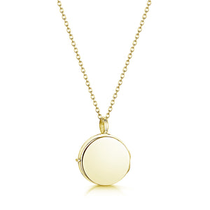 Little Drum Locket - Gold