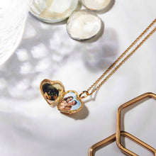 Load image into Gallery viewer, Little Gold Heart Locket
