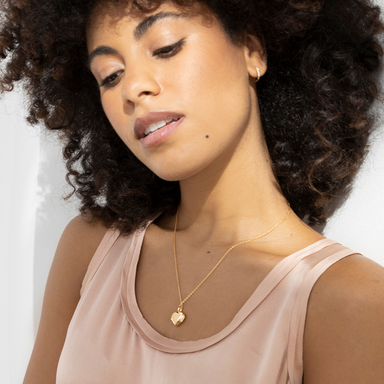 Little Gold Heart Locket