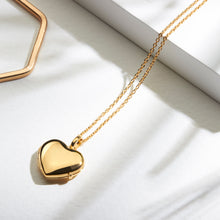Load image into Gallery viewer, Little Gold Heart Locket
