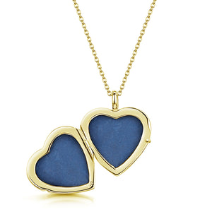 Heart Personalised Gold Locket