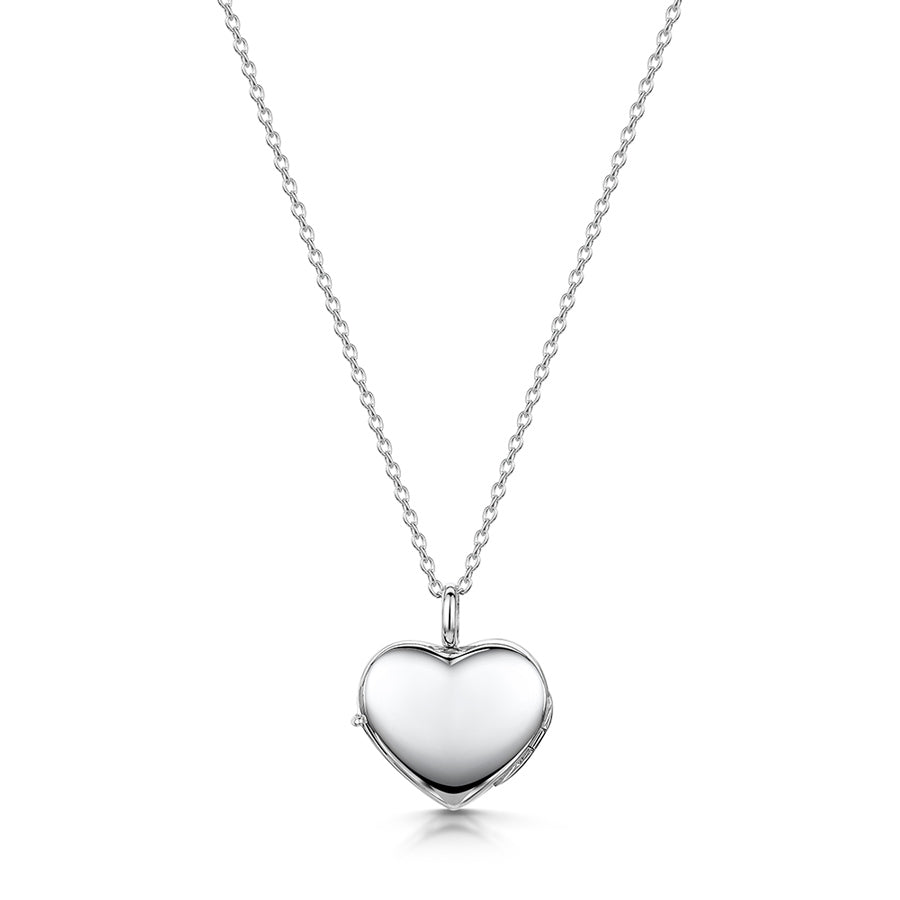 Little Silver Heart Locket