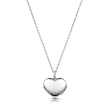 Load image into Gallery viewer, Little Silver Heart Locket
