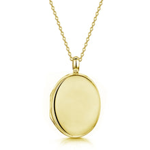 Load image into Gallery viewer, Large Oval Locket – Gold
