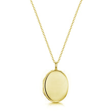 Load image into Gallery viewer, Oval Locket - Gold
