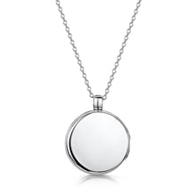 Load image into Gallery viewer, Round Personalised Locket – Silver
