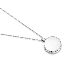 Load image into Gallery viewer, Round Personalised Locket – Silver
