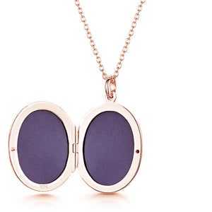 Mummy Personalised Locket - Rose Gold